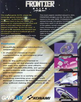 Frontier - Elite II_Disk2 box cover back